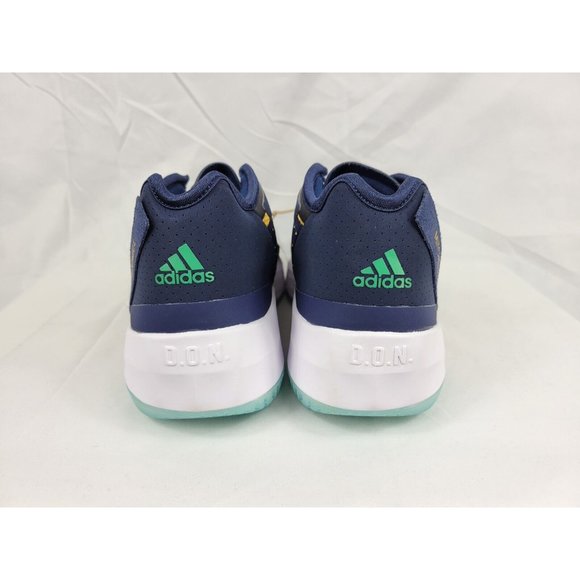Adidas D.O.N. Issue 4 Shoes Sneakers Mens Size 11 Blue White GY6504 - Picture 2 of 6